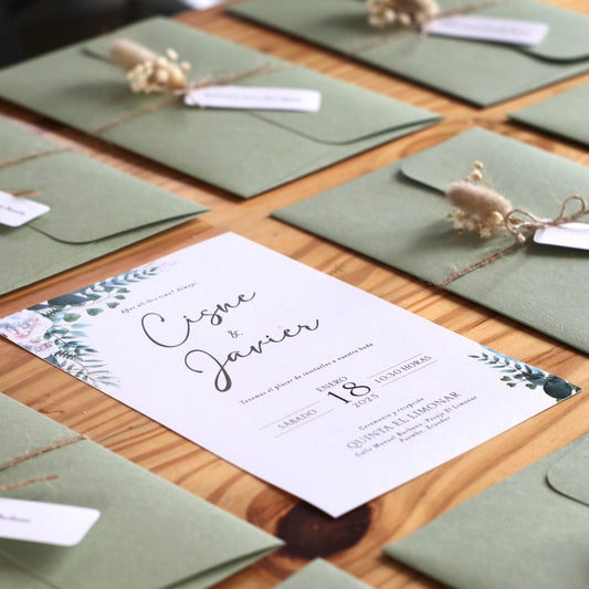 Invitaciones de Boda Altair