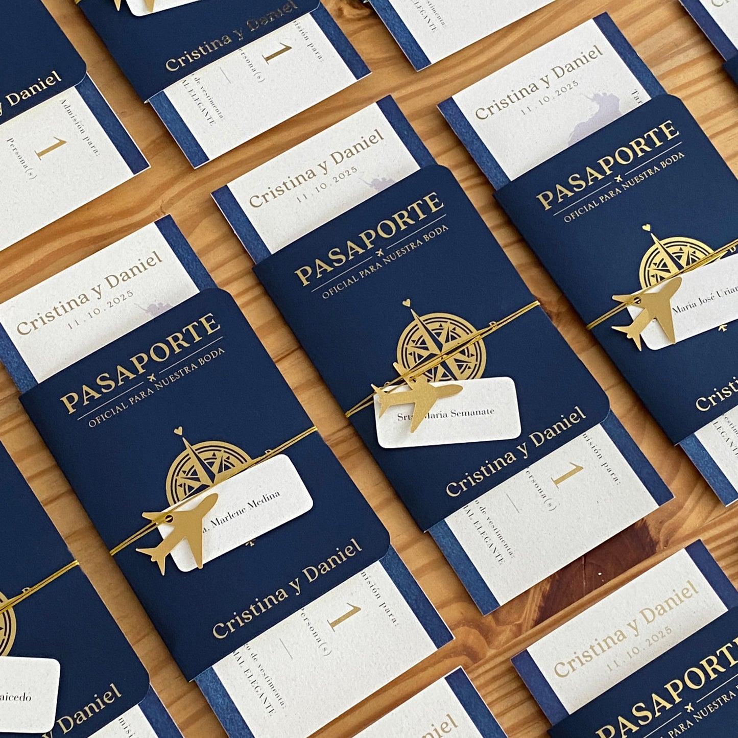 Invitaciones de Boda Pasaporte