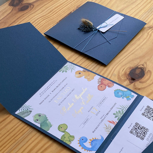 Invitaciones de Bautizo Sirius