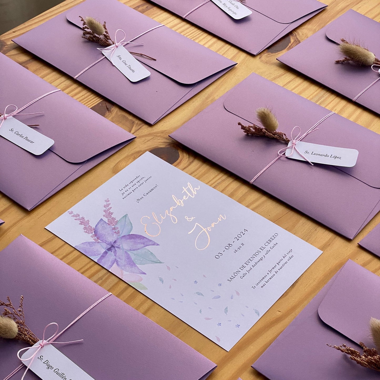 Invitaciones de Boda Altair