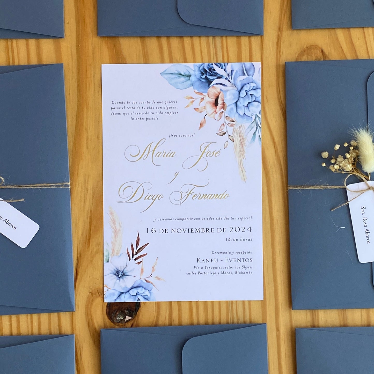 Invitaciones de Boda Altair