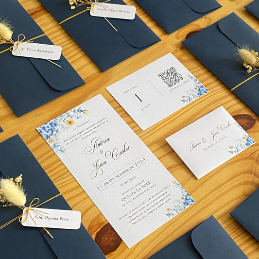 Invitaciones de Boda Gemini