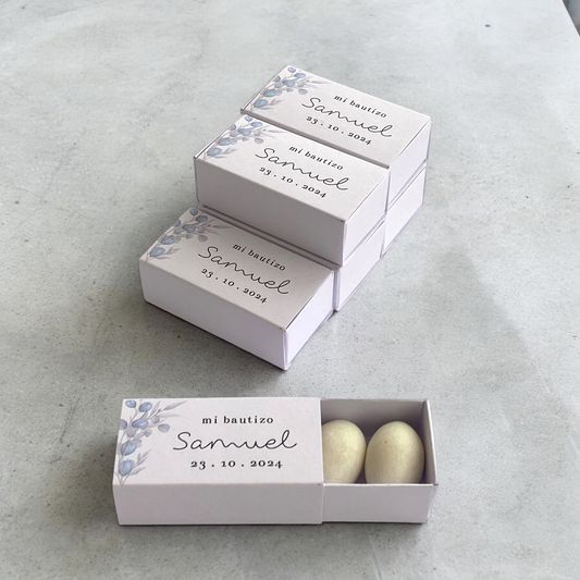 Recuerdo Caja con Almendras