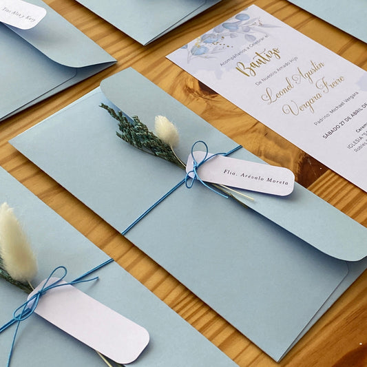 Invitaciones de Bautizo Capella