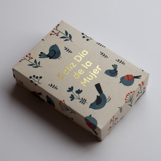 MINI RAMO EN CAJA DIA DE LA MUJER