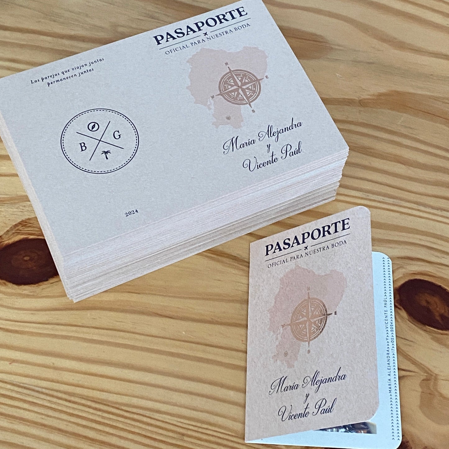 PASAPORTE BODA