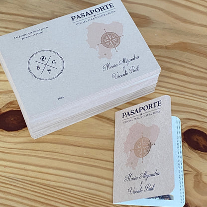PASAPORTE BODA