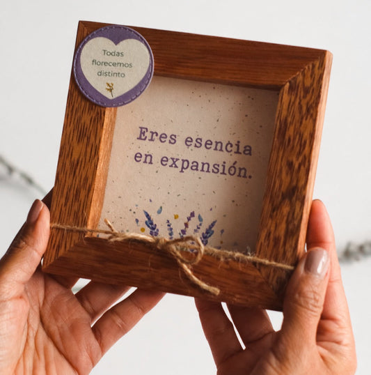 Mini Cuadro Mujer