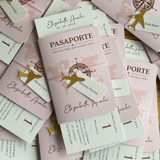 PASAPORTE QUINCEAÑERA
