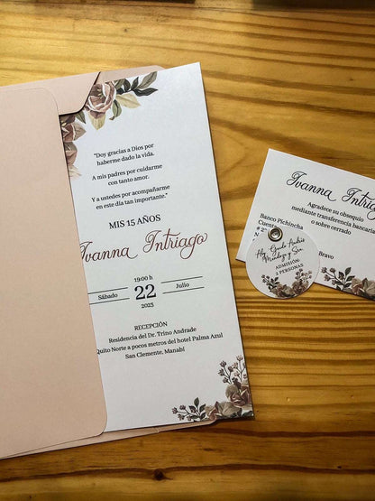 Invitación 15 años Op. 3