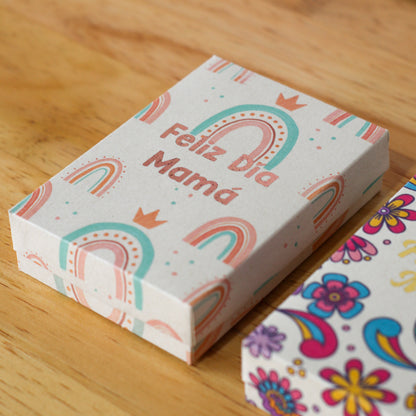MINI RAMO EN CAJA FELIZ DIA MAMÁ