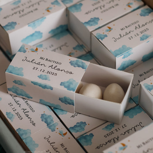 Recuerdo Caja con Almendras