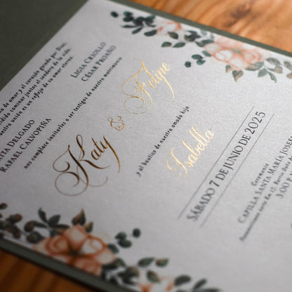 Invitación para boda Orion - El Perro Lunar Quito