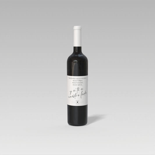 ETIQUETA PARA BOTELLA DE VINO